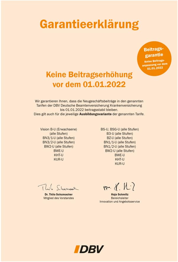 Beitragsstabilität für Lehrer 1 Beitragsstabilität für Lehrer 1